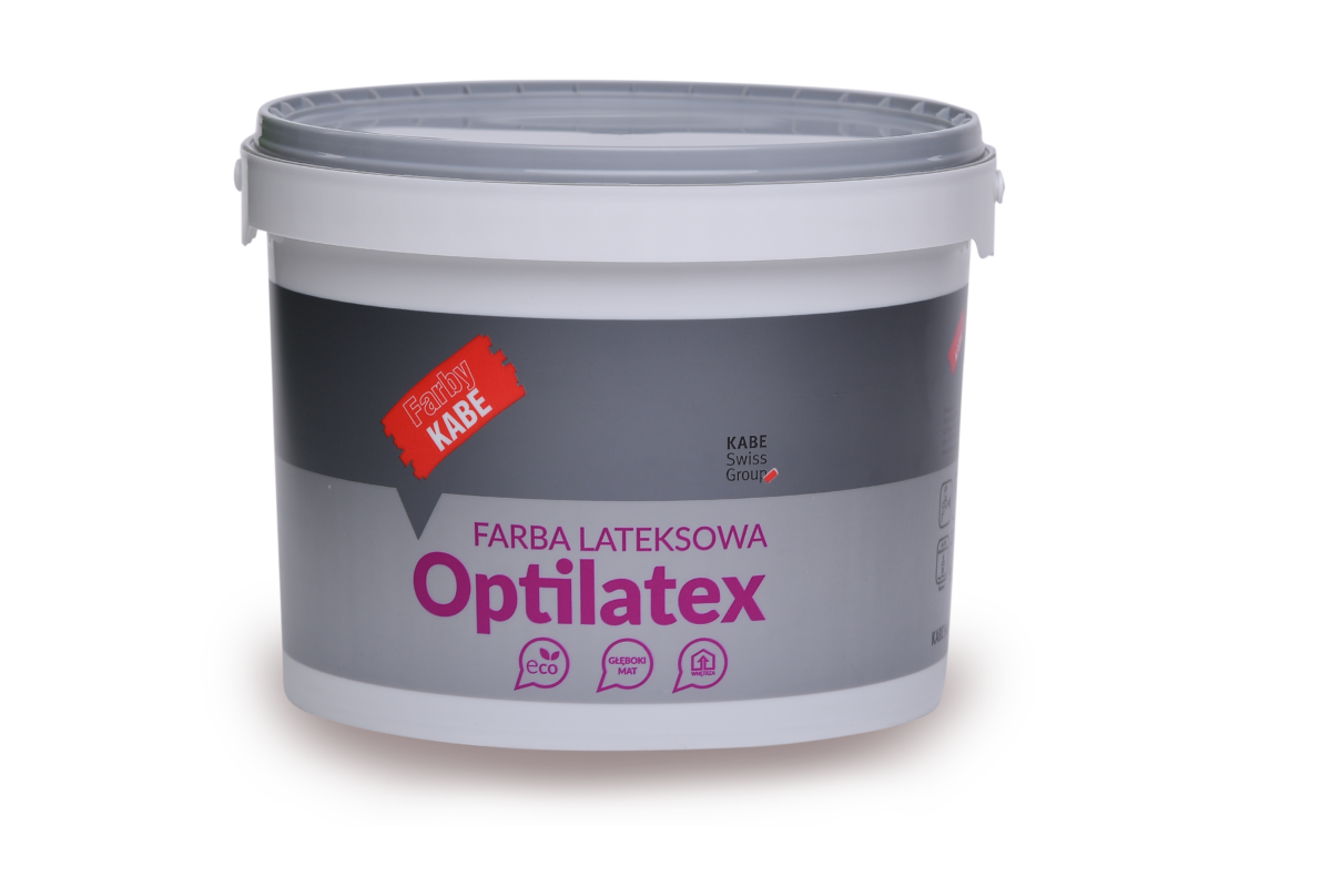 OPTILATEX - Farba lateksowa do ścian i sufitów - FARBY KABE